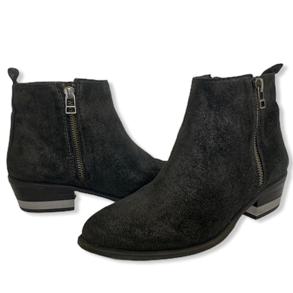 STEVEN by Steve Madden ROGER metallic Black 6.5